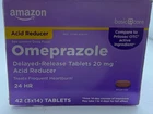Amazon Basic Care Omeprazole Delayed Release Tablets 20 Mg, 42 Count 1 Pack New. Price: $16.90.