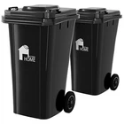 Econohome Outdoor Garbage Can With Lid For Backyard/garage 32 Gallon - Pack Open. Price: $86.90.