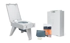 Cleanwaste Go Anywhere Portable Folding Toilet - Plus Bonus Original New. Price: $110.29.