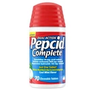 Pepcid Complete Heartburn Medicine Chewable Tablets 70 Ct Mint Flavored Acid New. Price: $51.99.