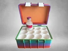12-VIAL Bac Water Case For Hospira 72 34MM Vials Upright Storage Organizer New. Price: $27.96.