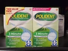 2PACK Polident Antibacterial Denture Cleanser Total 240 Tablets Brand New. Price: $16.99.
