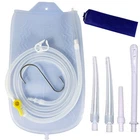 Colon Cleanse Enema Bag Kit With 5.2FT Silicone Hose Tips And Controllab New. Price: $30.02.