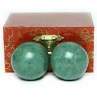 Brabud 1.57" Marble Green Baoding Chinese Health Exercise Massage Balls... New. Price: $21.60.
