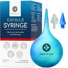 Medi Grade Ear Bulb Syringe (2.54 Fl Oz) Quad Stream 75ML, Blue New. Price: $13.98.