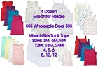 Wholesale Bulk Clothing Kids Girls Tank Top All Brand New Mixed Resale Size. Price: $139.99.