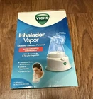 Vicks V1200 Electric Steam Inhaler Variable Control Compact White Pre-owned. Price: $15.00.