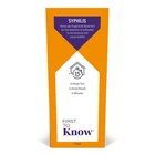 First To Know Syphilis Test, Fingerstick Blood With Home... New. Price: $42.29.