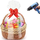 Morepack Shrink Wrap Bags For Gift BASKETS,20X20 Inches Clear Pvc Heat New. Price: $11.49.