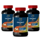 Natural Antioxidants - Coconut Oil 3000MG Immune Boosting 3B New. Price: $48.56.