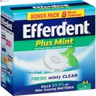 Efferdent Plus Anti-bacterial Denture Cleanser Fresh Minty 44 Tablets New. Price: $10.88.