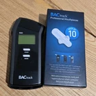 Bactrack S80 Series Electronic Breathalyzer 2"X5" & 10 Mouthpieces Used. Price: $29.99.