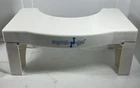 Squat-n-go 7 Foldable Squatty Potty Toilet Stool In White Perfect For Kids Used. Price: $24.99.