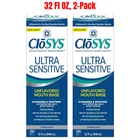 Closys Ultra Sensitive Mouthwash, Alcohol 32 OZ,2-PACK,FREE Ship New. Price: $32.99.