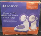 Lansinoh Signature Pro Double Electric Breast Pump & Accessories New Damagebx. Price: $39.50.