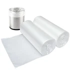 3 Gallon Small Clear Bathroom Trash Bags, Office Count (pack 100), New. Price: $13.34.
