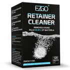 Ezgo Retainer Cleaner Tablets 120 Denture Cleaning Plaque Remover New. Price: $19.99.