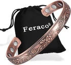 Feraco Copper For Women, Ultra Strength Magnetic Bracelets, 99.99% Pure New. Price: $16.86.