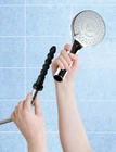 Cleanstream 5 Settings Shower Head With Silicone Enema Nozzle Cleaner Silver New. Price: $50.02.
