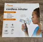 Crane Warm Steam & Cool Mist Cordless Inhaler Model EE-5948. Price: $49.00.