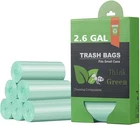 Ayotee Small Trash Bags 2.6 Gallon Compostable 125 Count (pack Of 1), Green New. Price: $19.70.