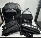 Hyperice Normatec 2.0 Air Compression Legs With Bag Open. Price: $500.00.