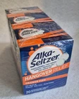 3 Alka Seltzer Hangover Relief Tablets Fast 20 BOXES=60 Exp 07/27 New. Price: $6.99.