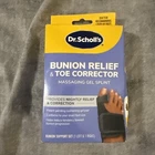 Dr. Scholl's Bunion Relief & Toe Corrector - 1 Pair New. Price: $14.95.