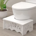 Fanwer Squatting Toilet Stool - Poop For 7 Inch (pack Of 1), Black New. Price: $32.57.