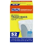 Hefty Essentials Flap Tie 4 Gallon Trash Bags, 1 Count (pack Of 52), White New. Price: $10.49.