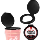 72 Hrs Premium Portable Camping Toilet 12.6 X 13.31 Inches, Lid New. Price: $24.64.