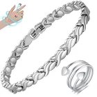 Cigmag Magnetic Bracelet For Women Titanium Steel Adjustable, Fishtail New. Price: $21.32.