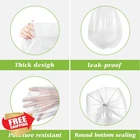 Teivio 10 300 Ct Kitchen Trash Bags, Clear, 9-11 Gallon New. Price: $34.99.