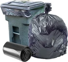 Plasticplace 95 - 96 Gallon Trash Bags Rolls 1.2 Mil 61"W X 68"H Black New. Price: $41.99.