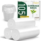 Magesh 4 Gallon Trash Bag Strong, Count (pack Of 105), Transparent New. Price: $19.89.
