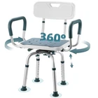 Swivel Shower Chair With Arms And Back, 400 Lbs Heavy Duty Seat For In... New. Price: $103.35.