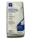 Medline Gauze Sponges - 4X4", Pack Of 200 (NON25412) New. Price: $9.99.