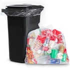 50 Pack 95-100 Gallon Trash Bags Clear Extra Large Plastic Recycling Heavy Du... New. Price: $59.92.