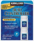 Kirkland Signature Acid Controller Famotidine 20MG-MAXIMUM Strength 250 Tablets+ New. Price: $16.85.