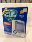 Vicks Warm Mist Humidifier Model V745A New. Price: $30.00.