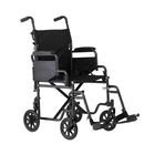 Medline Carbon Steel Folding Transport Chair With Swing-back Arms, Swing-away New. Price: $152.76.