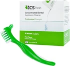 Tcs Fresh Dental Appliance Cleaner With Soft Bristle Brush 2 Piece Set New. Price: $45.49.