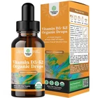 Natures Craft Liquid Vitamin D3 With K2 For Adults - Organic Drops 2000IU 60ML New. Price: $26.99.