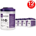 Super Sani-cloth Germicidal Disposable Wipes Disinfecting 6"X6.75" 160CT 12 Pk New. Price: $88.34.
