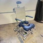 Raz Tilt Mobile Shower Chair Commode Roll Medical Recline - See Photos Used. Price: $800.00.