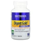 2 X Enzymedica, Digest Gold + Probiotics, 180 Capsules-worldwide New. Price: $266.76.