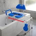 Hydroglyde Sliding Shower Chair Transfer Bench 420LB Heavy Duty Platinum Health New. Price: $106.95.
