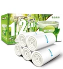 Forid 1.2 Gallon Garbage Bags, 220 Count, Small, Clear Wastebasket Bin Li New. Price: $26.94.