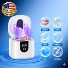 Ultrasonic Retainer Cleaner 45KHZ Uv Denture Machine Modes 200ML New. Price: $21.89.