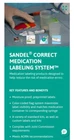 Sandel Medical Correct Medication Labeling System For Surgery Centers 50PC New. Price: $55.00.